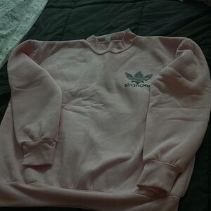 Adidas Light Pink Crewneck Sweatshirt